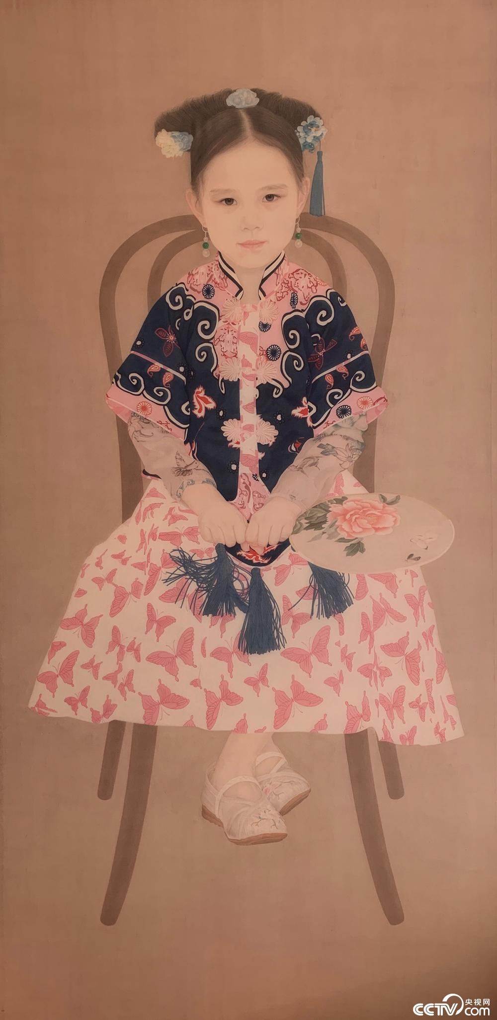 李晶是近年来涌现的国内杰出工笔画家,厚积薄发,展现出泉涌般的创作力